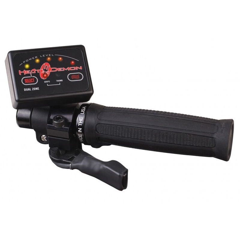 Manopole riscaldate a doppia zona SYMTEC ATV Clamp On