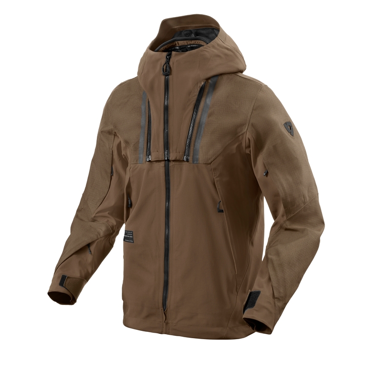 Giacca da moto Revit Component 2 H2O marrone