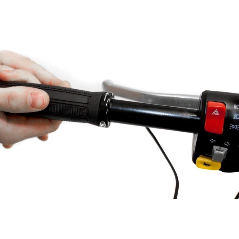 Manopole riscaldate SYMTEC ATV Clamp On High/Low RR nero