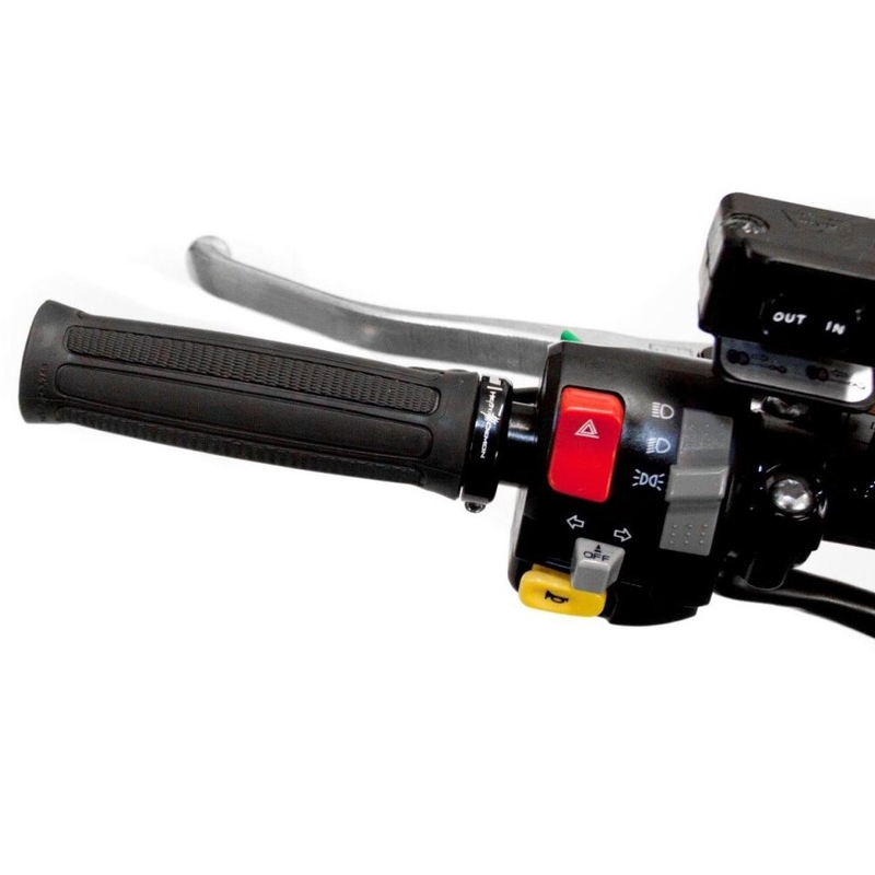 Manopole riscaldate SYMTEC ATV Clamp On High/Low RR nero