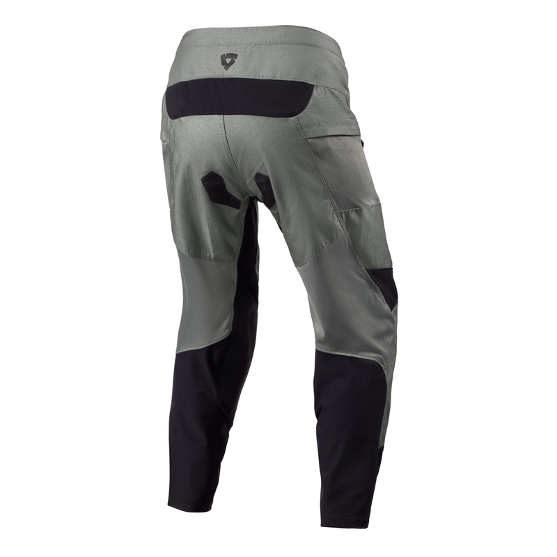 Pantaloni da motocross Revit Territory grigio corto