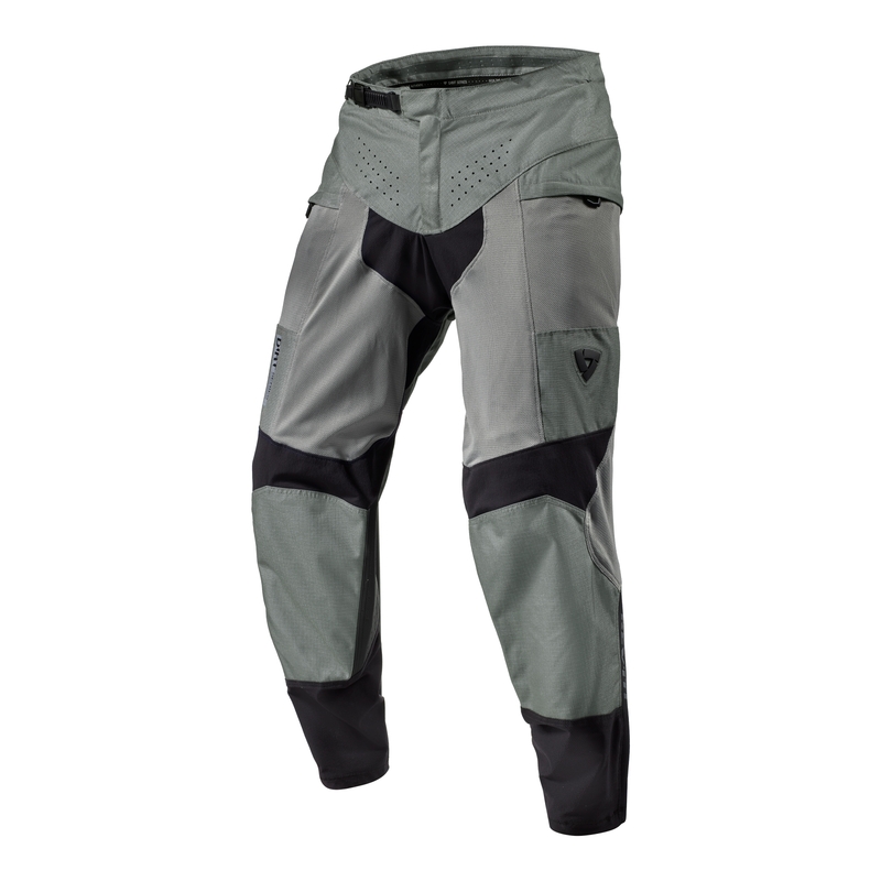 Pantaloni da motocross Revit Territory grigio corto