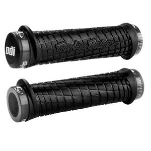 Manopole ODI TROY LEE DESIGNS SIGNATURE ATV LOCK-ON grigio-nero