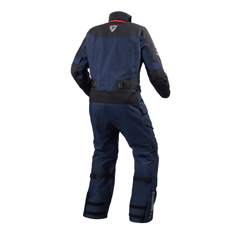 Revit Paramount GTX tuta moto monopezzo blu scuro estesa