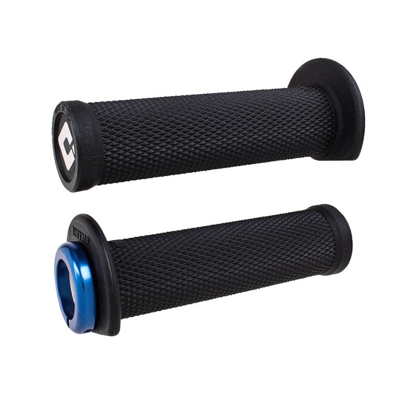 Manopole ODI RUFFIAN ATV LOCK-ON V2.1 125mm nero-blu