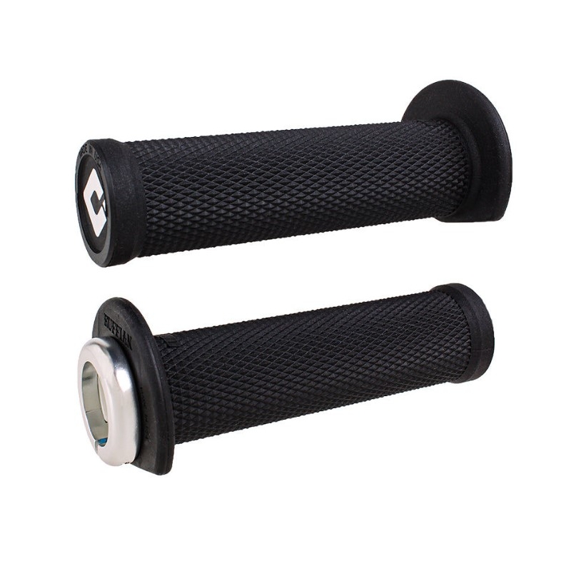 Manopole ODI RUFFIAN ATV LOCK-ON V2.1 125mm nero-argento