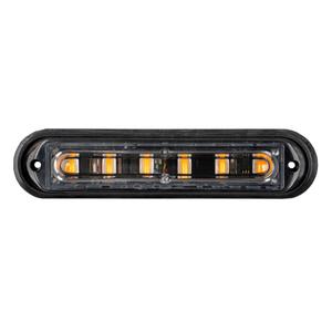 LUCE DI SEGNALAZIONE A LED SHARK, 6,7" 6W