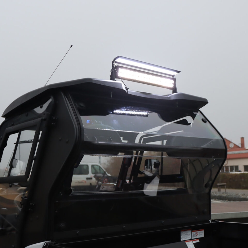 Rampa luminosa a LED con copertura SHARK LED LIGHT BAR 21,5", 6D CON COPERTURA A LED, 120W
