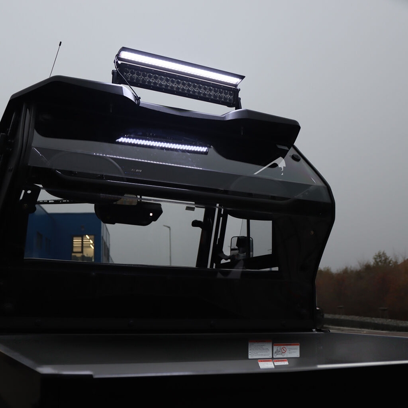 Rampa luminosa a LED con copertura SHARK LED LIGHT BAR 21,5", 6D CON COPERTURA A LED, 120W