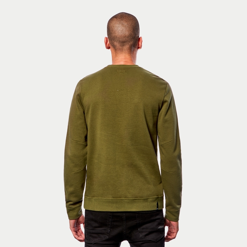 Alpinestars Ageless Crew Fleece Verde e Nero