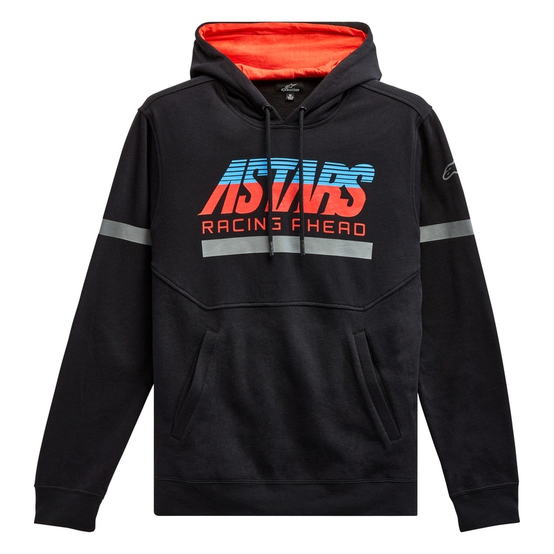 Felpa Alpinestars Club Nera-rossa-blu-grigia