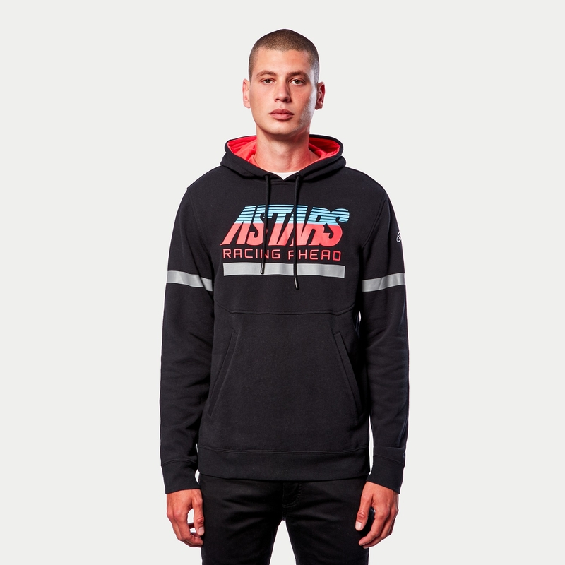 Felpa Alpinestars Club Nera-rossa-blu-grigia