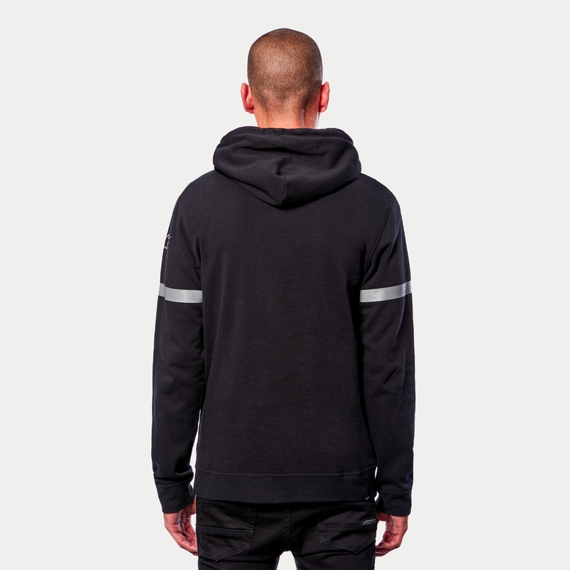 Felpa Alpinestars Club Nera-rossa-blu-grigia