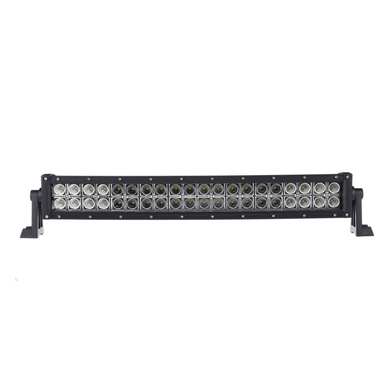 BARRA LUMINOSA A LED SHARK 20", CURVA, 120W, R 560 MM