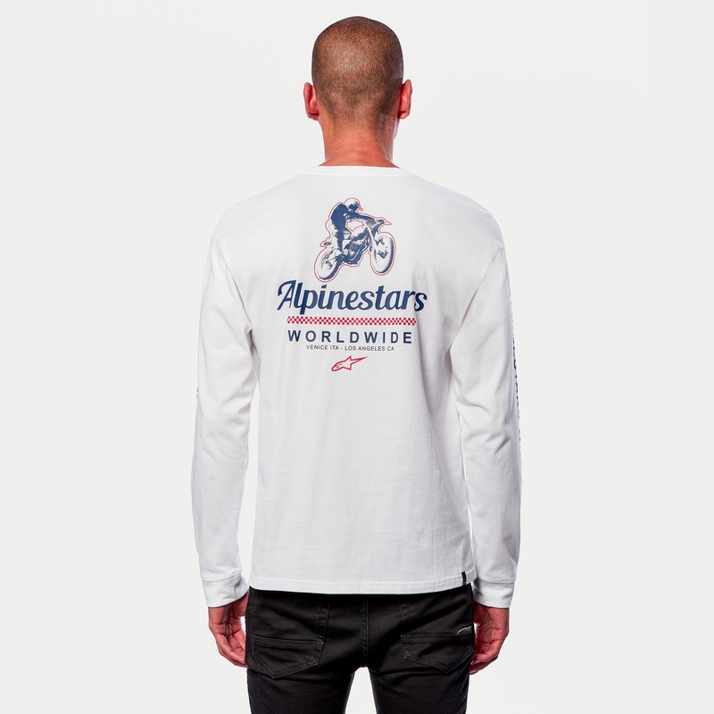 Alpinestars Authenticated Tee bianco e nero