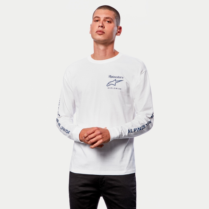 Alpinestars Authenticated Tee bianco e nero