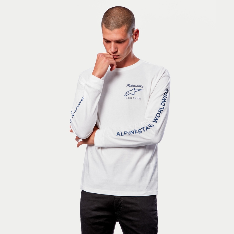 Alpinestars Authenticated Tee bianco e nero