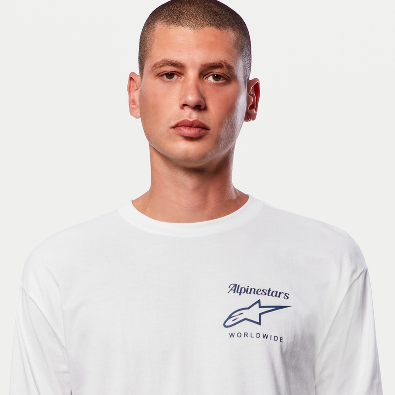 Alpinestars Authenticated Tee bianco e nero