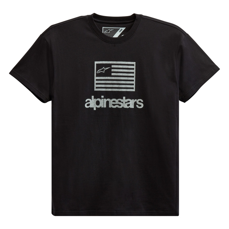 Alpinestars Flag Tee bianca e nera