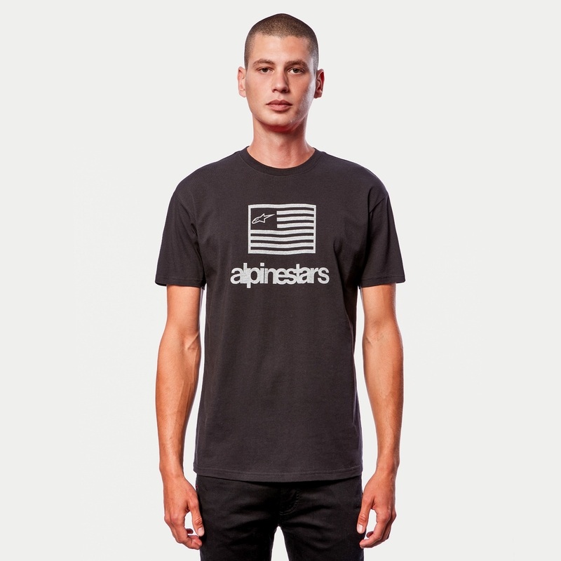 Alpinestars Flag Tee bianca e nera
