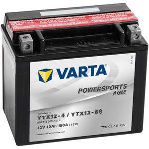 Batteria VARTA 12V/10AH-MOTO LF senza manutenzione (YTX12-4/YTX12-BS)