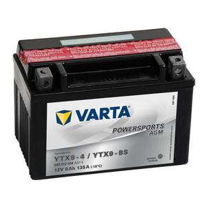 VARTA MOTO LF YTX9-4/YTX9-BS Batteria senza manutenzione da 12V/8AH