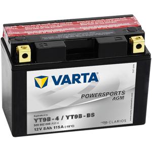 Batteria VARTA YT9B-4/YT9B-BS 12V/8Ah senza manutenzione