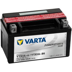 Batteria VARTA YTX7A-4/YTX7A-BS 12V/6Ah senza manutenzione