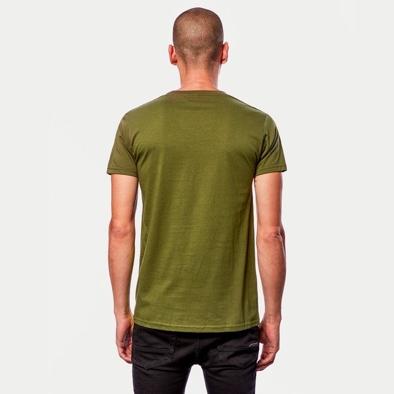 Alpinestars Real Spiral Tee verde e oro