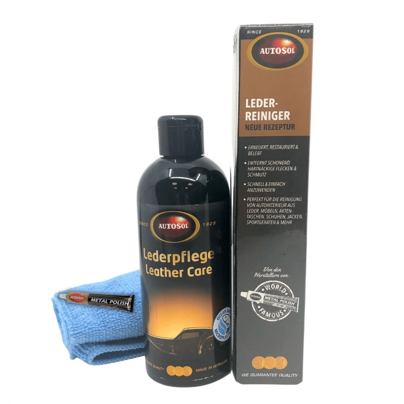 Kit per la pulizia della pelle Autosol