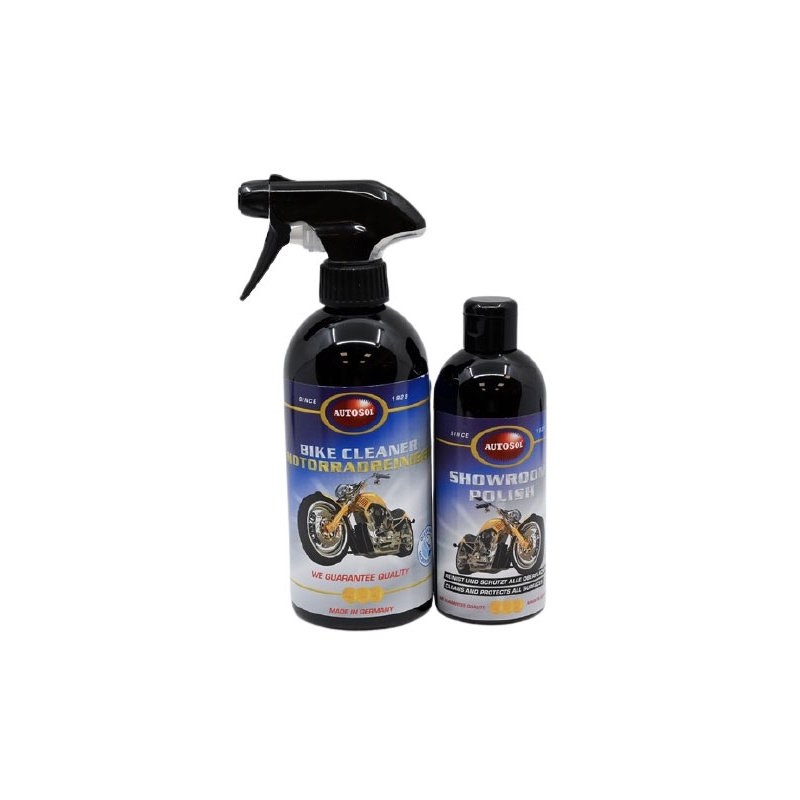 Kit di pulizia e lucidatura per moto Autosol