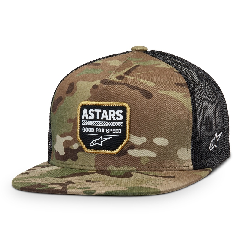 Cappello Covert Trucker verde-nero