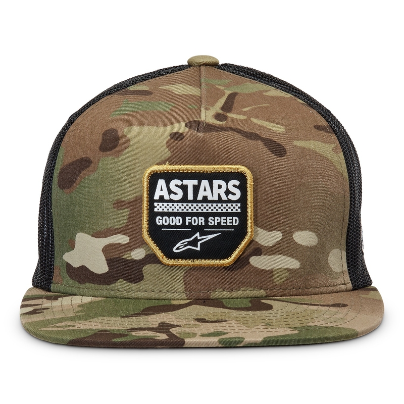 Cappello Covert Trucker verde-nero