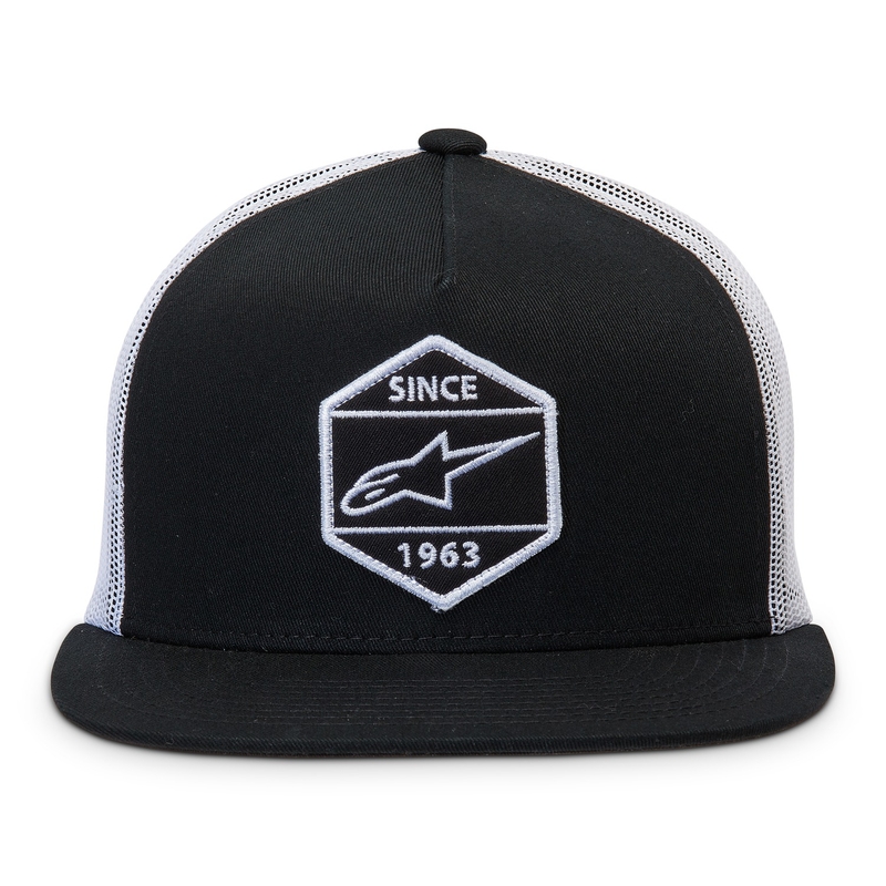 Cappello Alpinestars Bolt Trucker bianco e nero