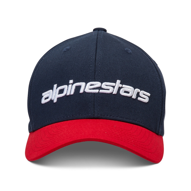 Alpinestars Cappello lineare rosso-blu-bianco