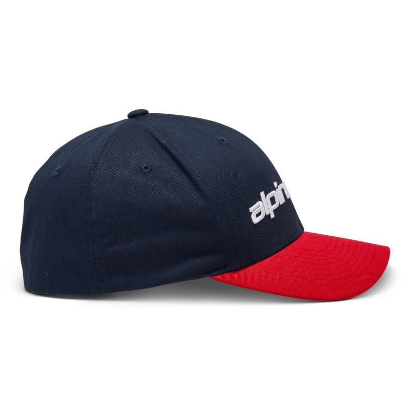 Alpinestars Cappello lineare rosso-blu-bianco