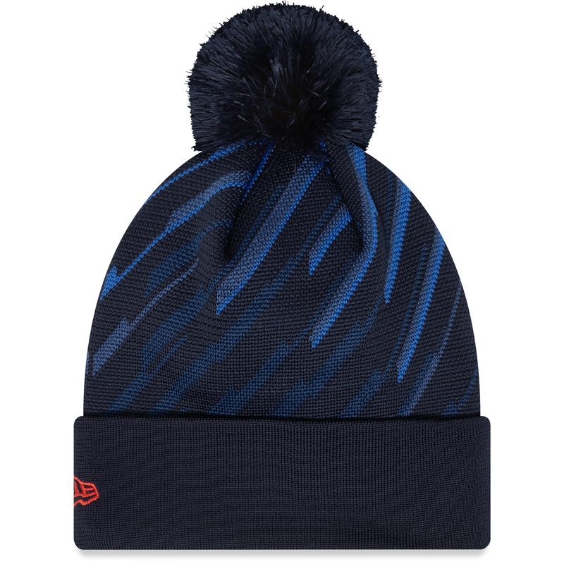Cappello con pompon Red Bull Racing F1 blu