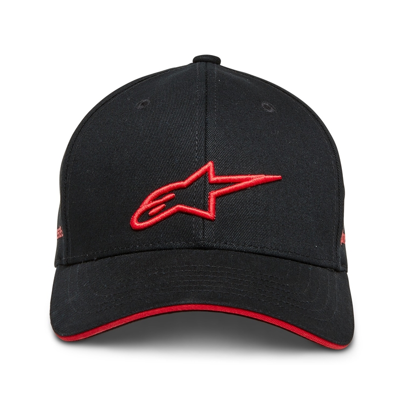 Cappello Alpinestars Rostrum nero e rosso