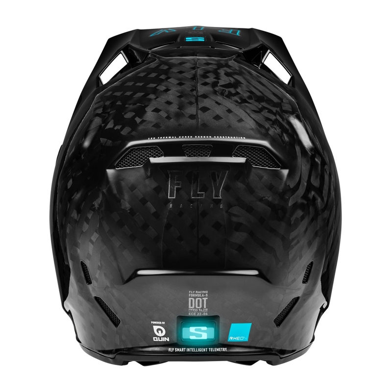 Casco da motocross FLY Racing Formula S Carbon Black