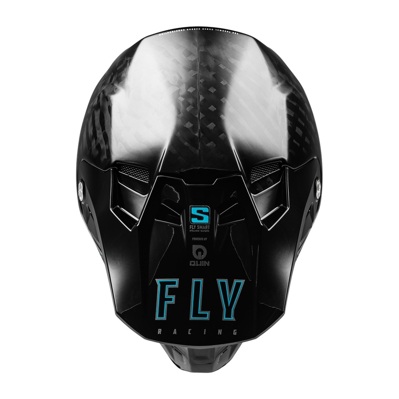 Casco da motocross FLY Racing Formula S Carbon Black