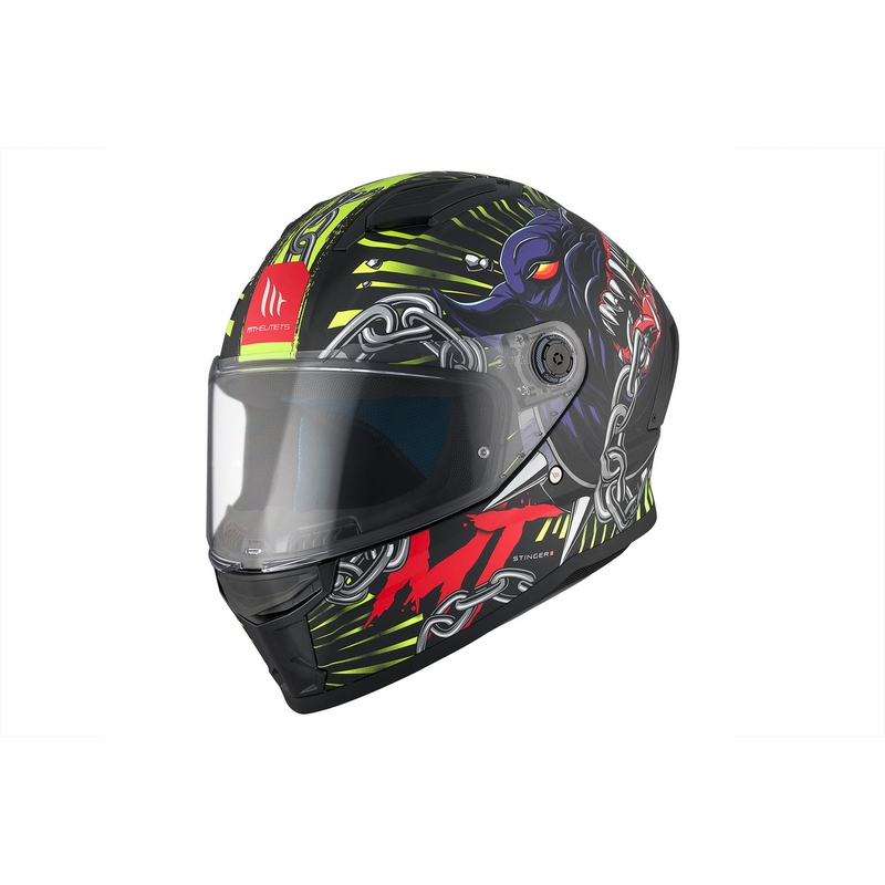 MT Stinger 2 Akin casco moto integrale opaco