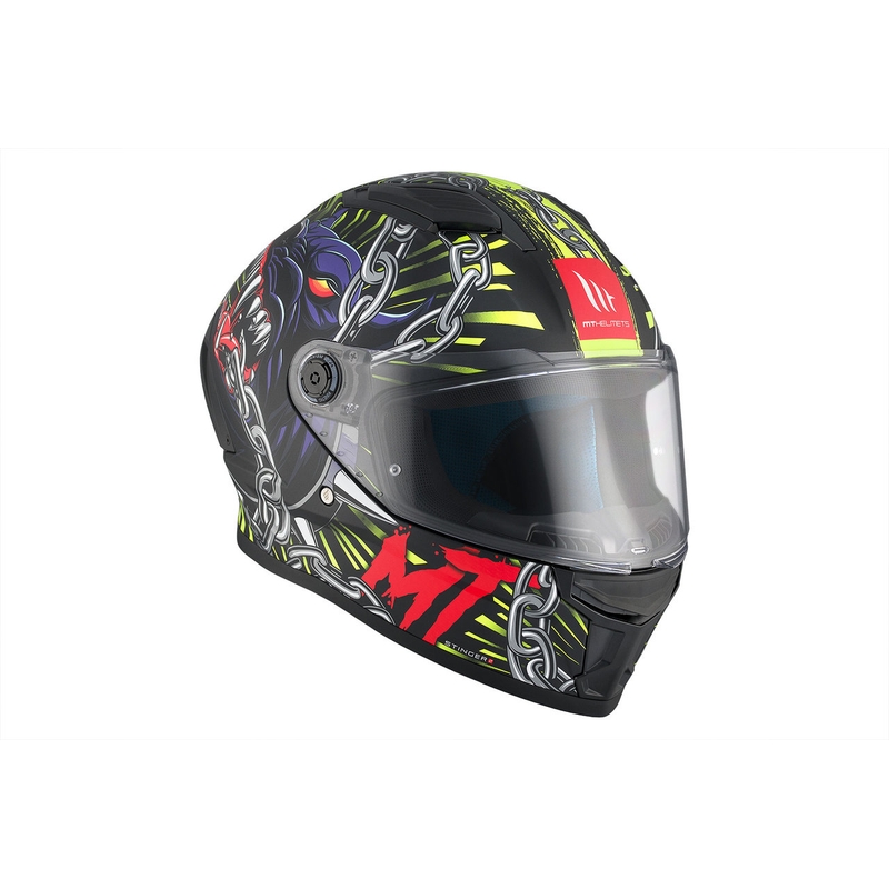 MT Stinger 2 Akin casco moto integrale opaco