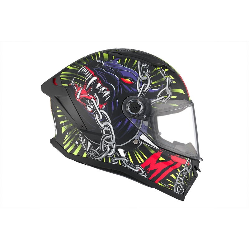 MT Stinger 2 Akin casco moto integrale opaco