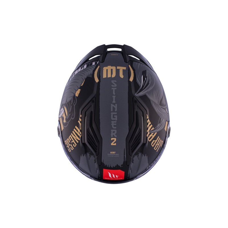MT Stinger 2 KRT casco moto integrale opaco