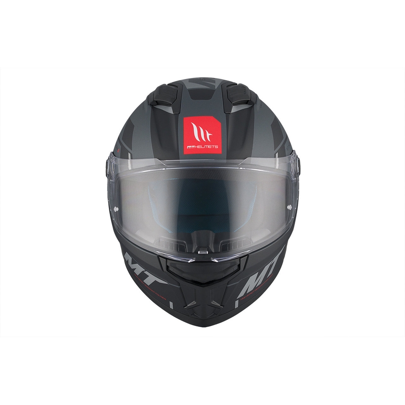 Casco moto MT Stinger 2 Solid Zivze nero-grigio opaco integrale Saldi