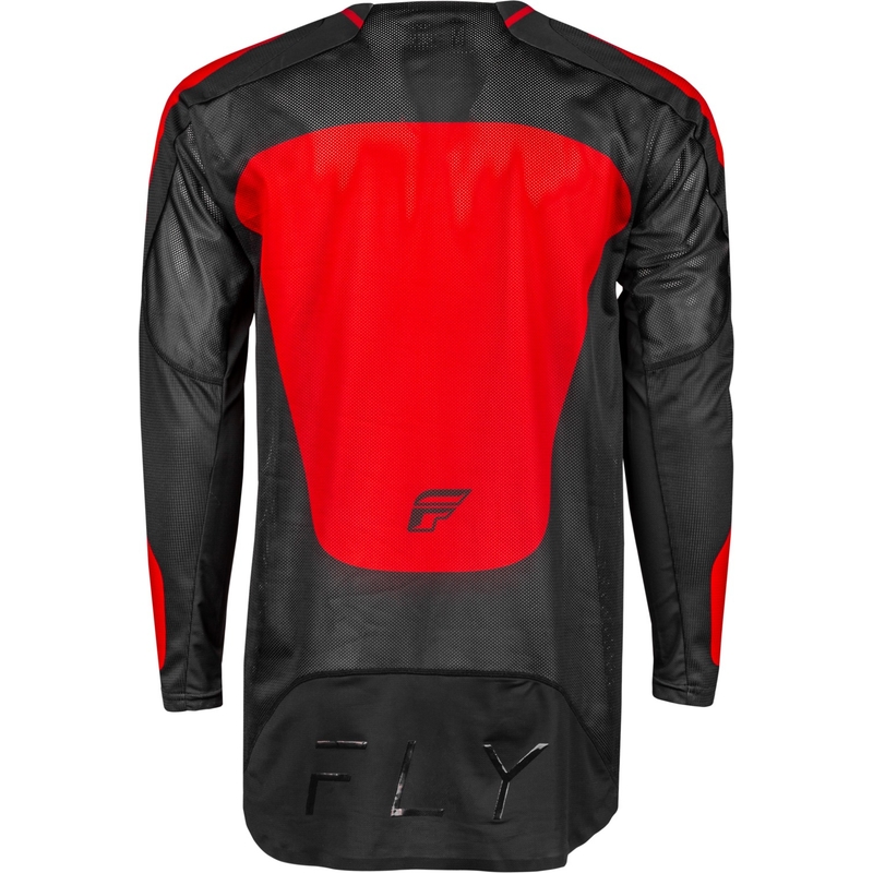 Maglia da motocross FLY Racing Evolution DST 2024 nero-rosso