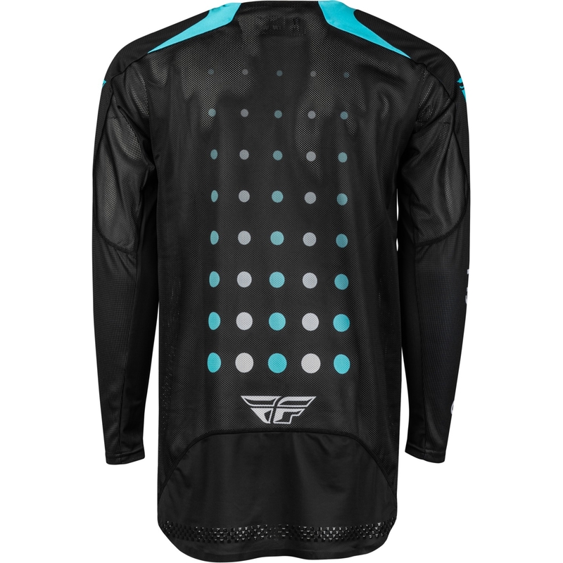 Maglia da motocross FLY Racing Evolution DST nera-blu in saldo Saldi