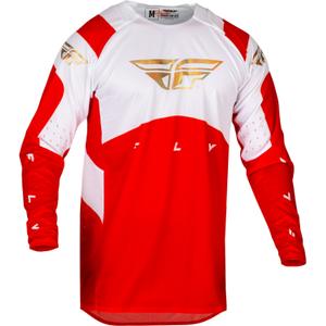 Maglia da motocross FLY Racing Evolution DST 2024 rosso e bianco Saldi