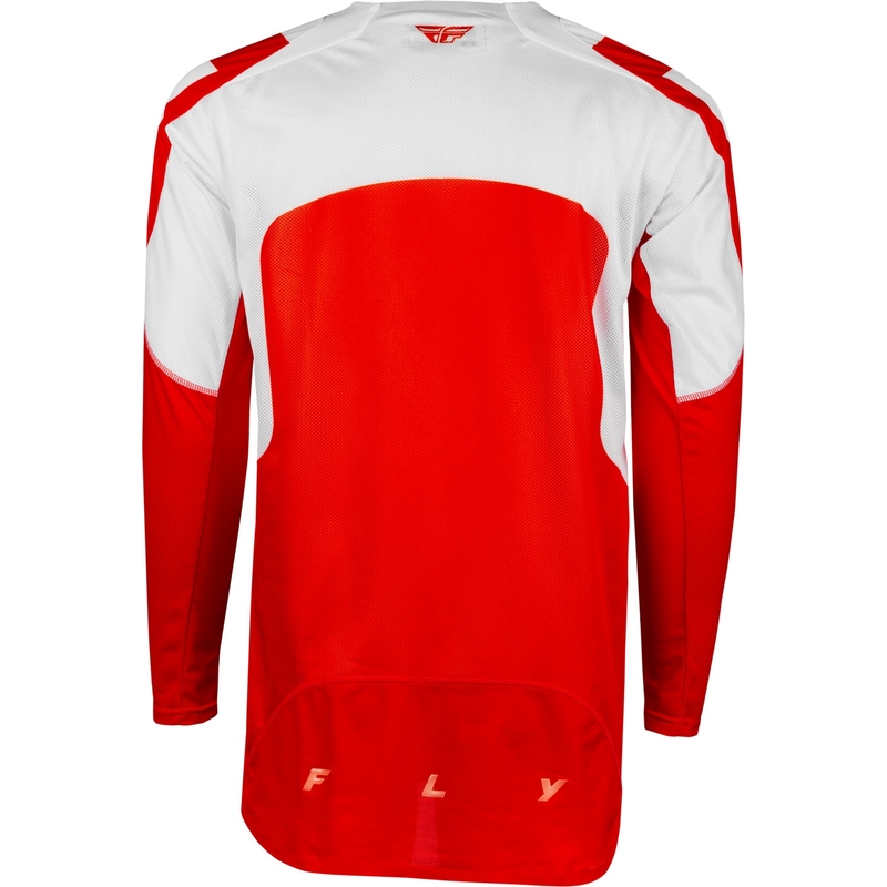 Maglia da motocross FLY Racing Evolution DST 2024 rosso e bianco Saldi