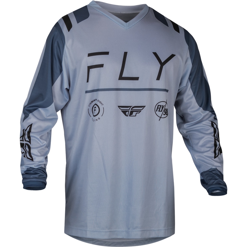 Maglia da motocross FLY Racing F-16 Artic 2024 grigio Saldi